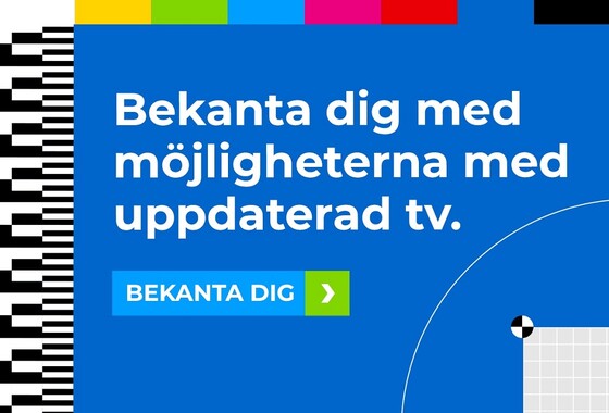 Bekanta dig med möjligheterna med uppdaterad tv. Bekanta dig.